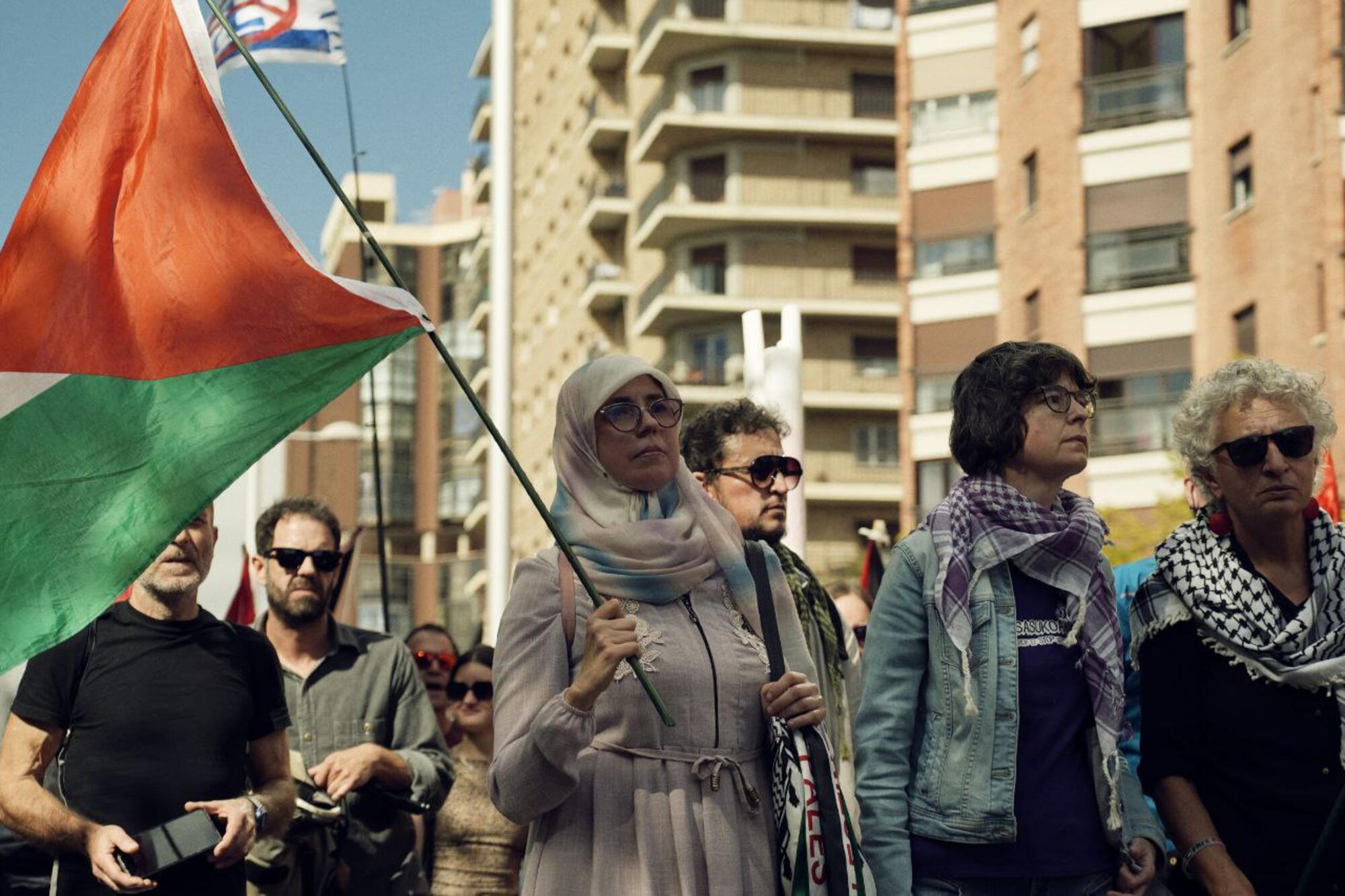 Manifestación Palestina Iruñea 4 de octubre - 2